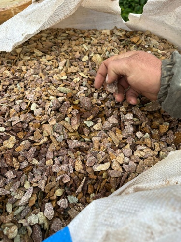 Златолит персиковый декоративная каменная крошка купить в Первоуральске