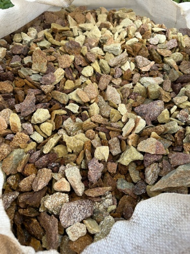 Златолит персиковый декоративная каменная крошка купить в Первоуральске