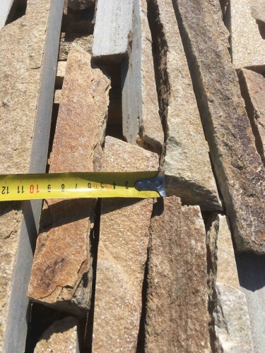 Горбушка златолит золотистый для облицовки купить в Первоуральске