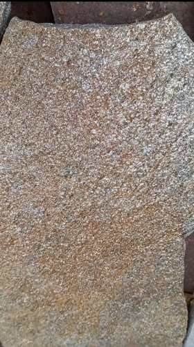 Плитняк златолит серебристый для цоколя, отмостки купить в Первоуральске