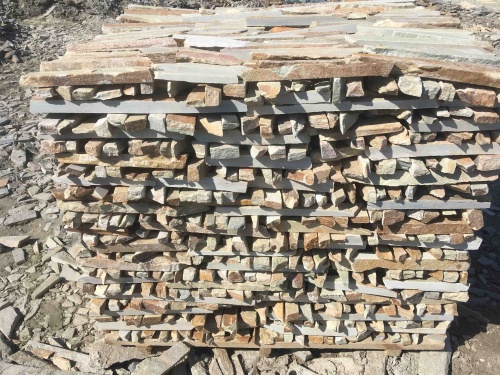 Горбушка златолит золотистый для облицовки купить в Первоуральске