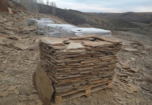 Плитняк кора дерева для цоколя, отмостки купить в Первоуральске