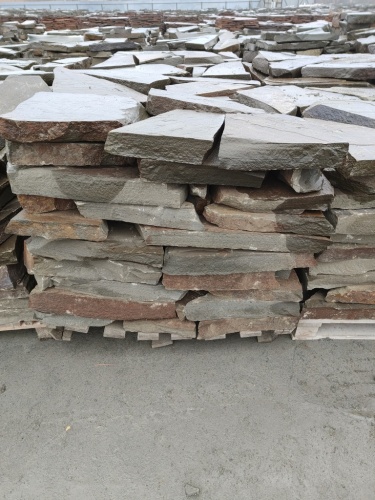 Плитняк песчаник серо-зелёный для мощения 60-65 мм купить в Первоуральске